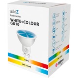 Rademacher addZ White + Colour GU10 LED, LED-Lampe ersetzt 50 Watt