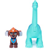 Spin Master Paw Patrol Dino Rescue Zuma Hero Pup, Spielfigur hellblau/orange, inkl. Dinosaurier-Figur und Überraschungs-Dino