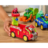 Spin Master Paw Patrol: Der Dino Film - Marshalls Dino-Feuerwehrauto, Spielfahrzeug 