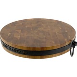 The Bastard Butcher Block, Schneidebrett holz/schwarz