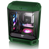 Thermaltake CT120 EX Reverse ARGB Sync PC Cooling Fan Racing Green, Gehäuselüfter grün, 3er-Pack, 120 mm