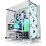 Thermaltake Core P3 TG Pro Snow, Bench/Show-Gehäuse weiß, Tempered Glass