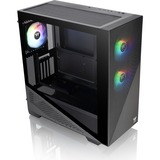 Thermaltake Divider 370 TG ARGB, Tower-Gehäuse schwarz, Tempered Glass