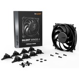 be quiet! Silent Wings 4 PWM 120x120x25, Gehäuselüfter schwarz, 120 mm