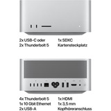 Apple Mac Studio M4 Max 2025 CTO, MAC-System silber, macOS, Logic Pro