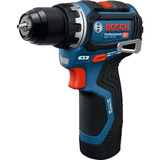 Bosch Akku-Bohrschrauber GSR 12V-32 Professional, 12Volt blau/schwarz, 2x Li-Ionen Akku 2,0Ah, Werkzeugtasche