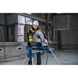 Bosch Akku-Metalltrennsäge GCD 18V-355 Professional solo, 18Volt, Kapp-und Gehrungssäge blau, ohne Akku und Ladegerät