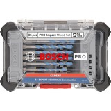 Bosch PRO Impact Mixed Bit-Set, 35-teilig, Bohrer- & Bit-Satz Schrauberbits und Multi Construction Bohrer