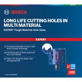 Bosch Professional EXPERT Multi Material PC Plus Lochsägen-Set, Ø 20-76mm, 14-teilig mit Power Change Plus Adapter, Koffer