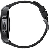 Huawei Watch 5 46mm (Rates-L19F), Smartwatch schwarz, Fluoroelastomer-Armband in schwarz, Gehäuse aus Edelstahl