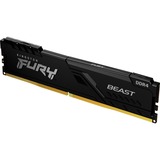 Kingston FURY DIMM 16 GB DDR4-3200  , Arbeitsspeicher schwarz, KF432C16BB/16, Beast, INTEL XMP