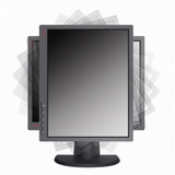 Lenovo THINKVISION LT2452P Generalüberholt, LED-Monitor 61 cm (24 Zoll), schwarz, WUXGA, USB-Hub, ohne Standfuß