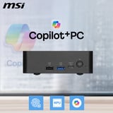 MSI Cubi NUC AI+ 3MG-008DE, Mini-PC schwarz, Windows 11 Pro