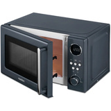 Medion MD15000 Retro, Mikrowelle grau