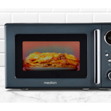 Medion MD15000 Retro, Mikrowelle grau