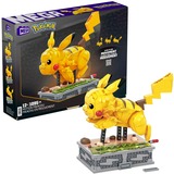 Mega Construx Pokémon Motion Pikachu , Konstruktionsspielzeug Collector Figur, bewegliches Bauset