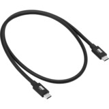 NewerTech Thunderbolt 5 / USB-C Kabel schwarz, 80cm