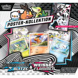  Pokémon-TCG: Karmesin & Purpur – Schwarze Blitze & Weisse Flammen Poster-Kollektion, Sammelkarten 