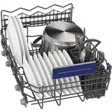 Siemens SR53ES25KE iQ300, Spülmaschine edelstahl (gebürstet)/schwarz, 45 cm, Home Connect