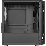 SilverStone FARA H1M PRO, Tower-Gehäuse schwarz, Tempered Glass