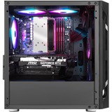 SilverStone FARA H1M PRO, Tower-Gehäuse schwarz, Tempered Glass