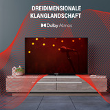 Telefunken XU43VP750M, LED-Fernseher 108 cm (43 Zoll), schwarz, UltraHD/4K, Tripple-Tuner, SmartTV, VIDAA-Betriebssystem