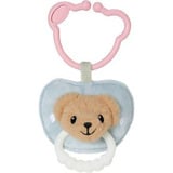 Schnuller für Babys BABY born mit Beißring und Clip Teddy-Design waschbar