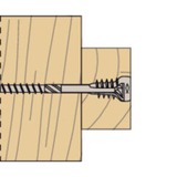 fischer Justierschraube FAFS 5,0 x 80 TX25 100 Stück