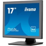 iiyama ProLite T1732MSC-B1SAG, LED-Monitor 43 cm (17 Zoll), schwarz (matt), SXGA, TN, Touchscreen, HDMI, DisplayPort, VGA, USB