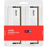 ADATA DIMM 32 GB DDR4-3600 (2x 16 GB) Dual-Kit, Arbeitsspeicher weiß, AX4U360016G18I-DTWHD35, XPG Gammix D35, INTEL XMP