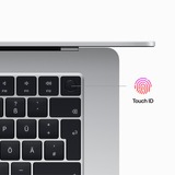 Apple MacBook Air (15") 2023 CTO, Notebook silber, M2, 10-Core GPU, macOS, Deutsch, 38.9 cm (15.3 Zoll), 256 GB SSD