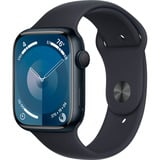 Apple Watch Series 9 Generalüberholt, Smartwatch dunkelblau/dunkelblau, Aluminium, 45 mm, Sportarmband, Cellular