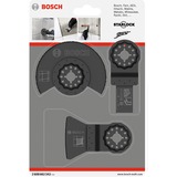Bosch Starlock Fliesen-Basis-Set, 3-teilig, Sägeblatt-Satz für Multifunktionswerkzeuge