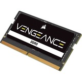 Corsair SO-DIMM 32 GB DDR5-4800 (1x 32 GB) , Arbeitsspeicher schwarz, CMSX32GX5M1A4800C40, Vengeance
