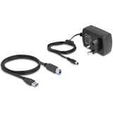 DeLOCK Dual Dockingstation für 2 x SATA HDD / SSD schwarz, mit Klon Funktion, Card Reader, USB-A