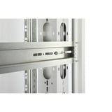 Digitus Netzwerkschrank Unique Serie - 800x1000 mm (BxT), IT-Schrank hellgrau, 42 Höheneinheiten