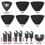 EINHELL Multitool-Set 35-teilig, in XL-PLUS-CASE, Sägeblatt-Satz für Metall, für Multifunktionswerkzeuge