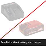 EINHELL Power X-Change Akku-Schlagbohrschrauber TE-CD 18/48 Li-i-Solo, 18Volt rot/schwarz, ohne Akku und Ladegerät