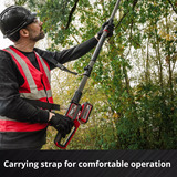 EINHELL Professional Akku-Hochentaster GP-LC 18/20 Li T BL-Solo rot/schwarz, ohne Akku und Ladegerät