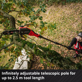 EINHELL Professional Akku-Hochentaster GP-LC 18/20 Li T BL-Solo rot/schwarz, ohne Akku und Ladegerät