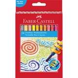 Faber-Castell Drehbare Wachsmalkreiden 24er, Set 