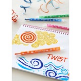 Faber-Castell Drehbare Wachsmalkreiden 24er, Set 