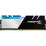 G.Skill DIMM 16 GB DDR4-4000 (2x 8 GB) Dual-Kit, Arbeitsspeicher schwarz, F4-4000C16D-16GTZN, Trident Z Neo, INTEL XMP