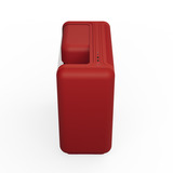HYTE X50 Wild Cherry, Tower-Gehäuse rot, Tempered Glass