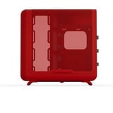 HYTE X50 , Tower-Gehäuse rot, Tempered Glass