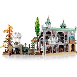 LEGO 10316 Icons Der Herr der Ringe: Bruchtal, Konstruktionsspielzeug 