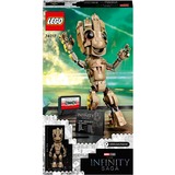 LEGO 76217 Marvel Super Heroes - Ich bin Groot, Konstruktionsspielzeug Baubare Baby Groot-Figur