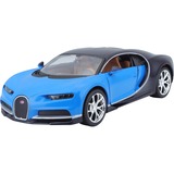 Maisto Bugatti Chiron, Modellfahrzeug blau/schwarz, 1:24