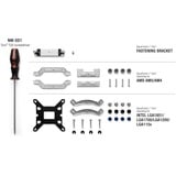 Noctua NM-M1-MP78, Befestigung/Montage silber