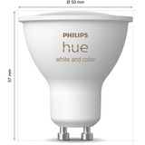 Philips Hue White & Color Ambiance GU10 Smarter Spot Doppelpack, LED-Lampe 